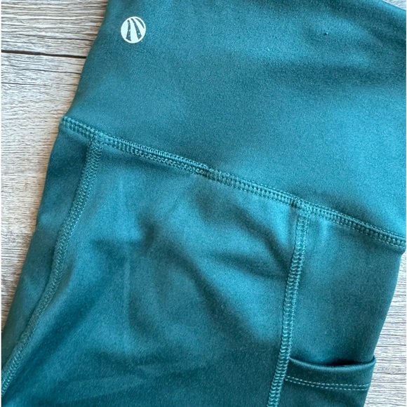 Marika Balance Collection High Rise Leggings - Deep Teal - Picture 7 of 7